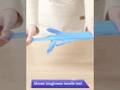 Голубой M l перчатки нитрила XL устранимые 100 ПК кладет стерильные перчатки в коробку руки